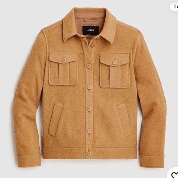 J CREW XL Shirt-jacket in Stretch Wool - Picture 1 of 7